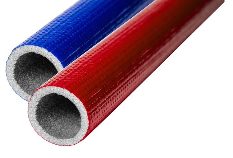 Трубка теплоизоляционная K-FLEX PE COMPACT 4х35 мм, вспененный полиэтилен, синяя, 10 м