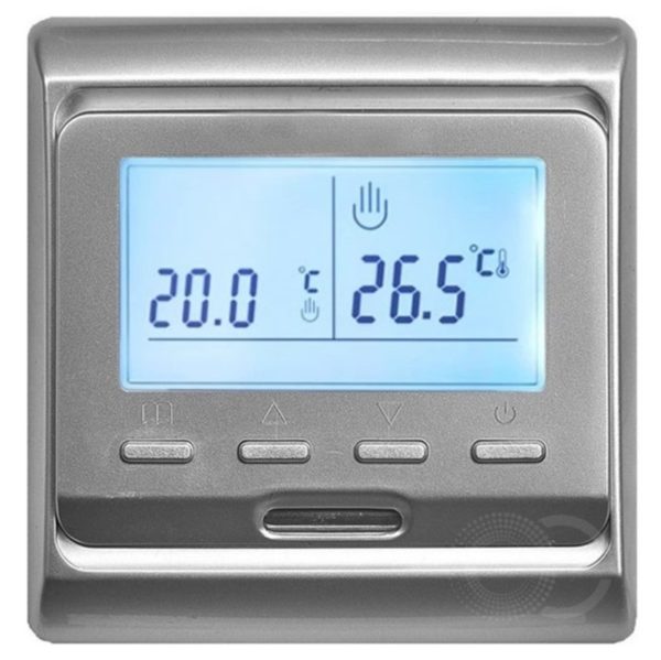 Програмируемый терморегулятор E 51.716 (Серебро)