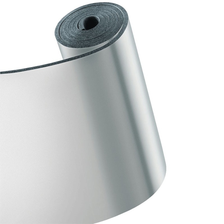 Рулон теплоизоляционный K-FLEX ST AD AL CLAD 40 мм, 1х4 м, 4 м², вспененный каучук, самоклеящийся