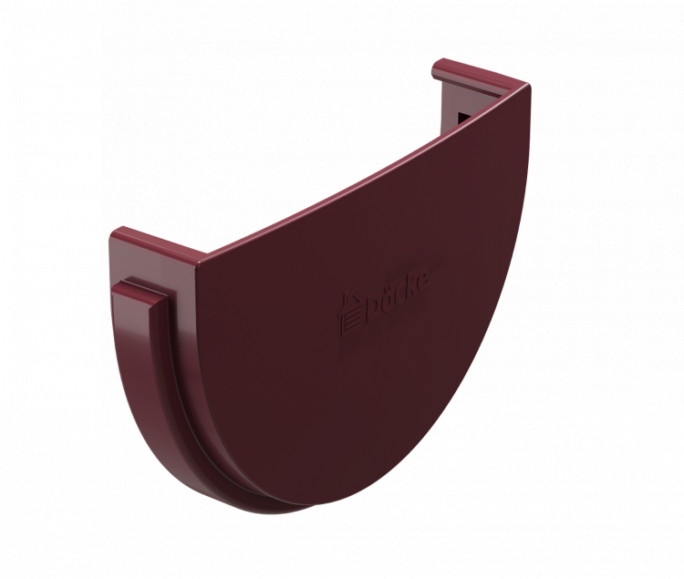 Заглушка желоба DOCKE Standard, красный