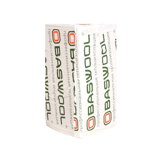 Утеплитель BASWOOL 70 - Вент 1200х600х100 мм, 3 шт. уп