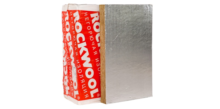 Утеплитель Rockwool ТЕХ БАТТС 75 1000х600х100 мм, 60 кг/м3, 4 шт. уп
