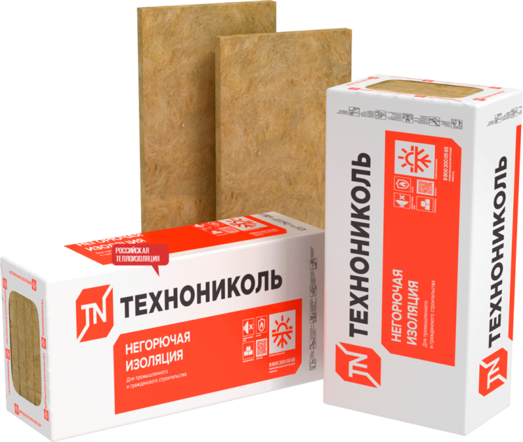 Утеплитель Технониколь Техновент Стандарт 1200х600х50 мм 6шт. уп