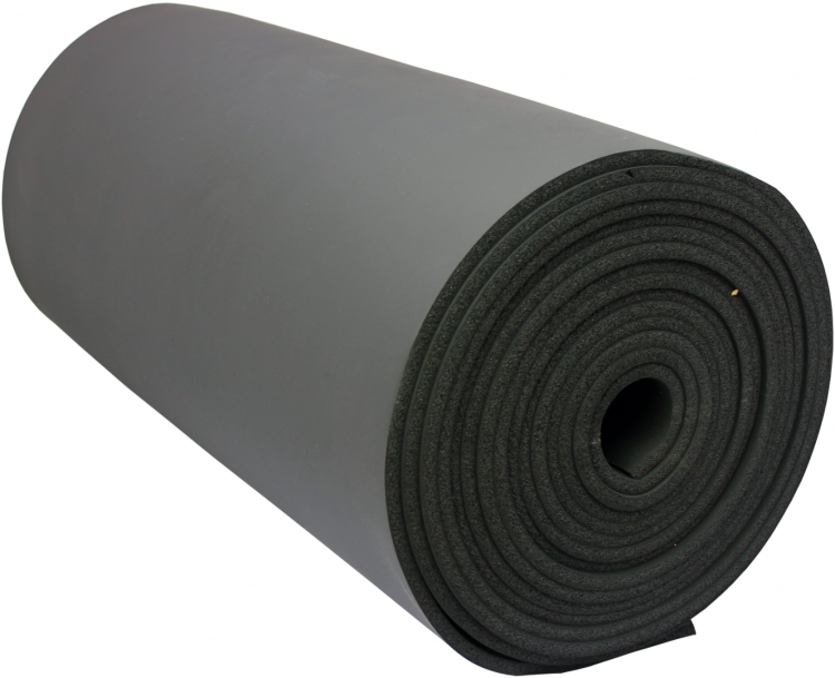 Рулон теплоизоляционный K-FLEX ST IC CLAD SR 10 мм, 1х20 м, 20 м², вспененный каучук