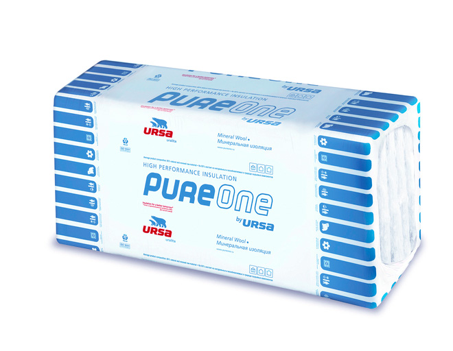 Утеплитель Ursa PUREONE 34 PN 1250х600х50 мм 12шт. уп