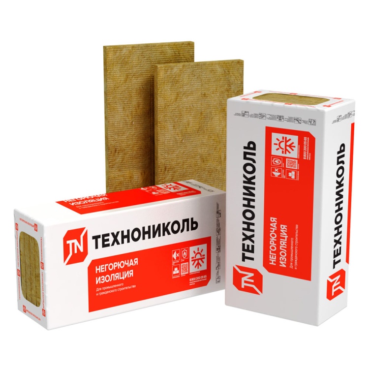 Утеплитель Технониколь ТехноРуф В Проф 1200х600х50 мм, 4 шт/уп, 2,88 м²