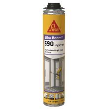 Пена монтажная профессиональная Sika Boom-590 High Yield, 870 мл