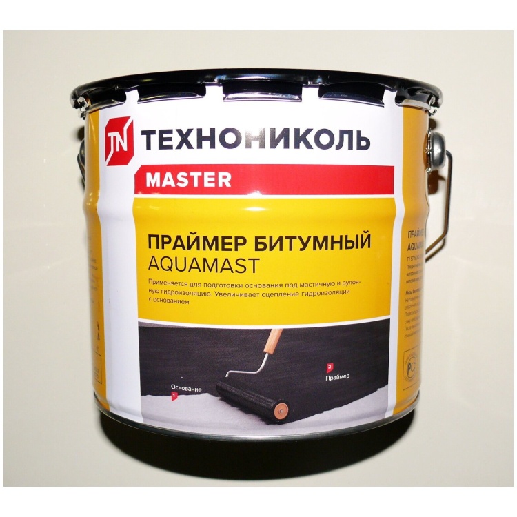 Праймер битумный Технониколь AquaMast, 3 л (2,4 кг)