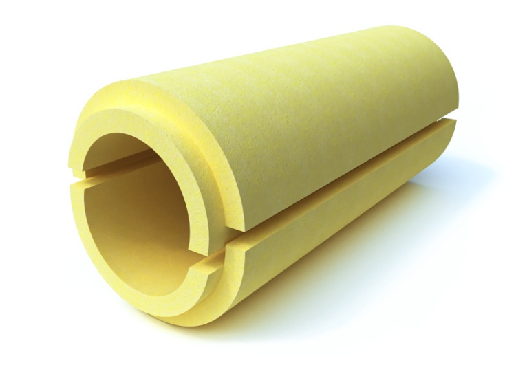 Скорлупа  для теплоизоляции труб ППУ С 1000х89х50 мм