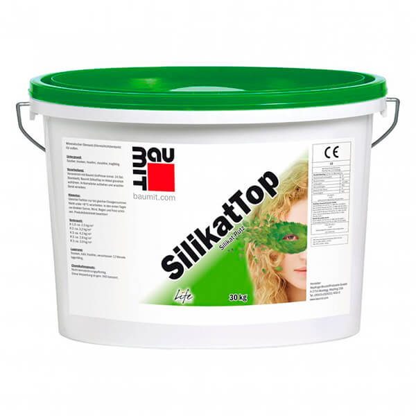 Декоративная штукатурка Baumit SilikatTop K 2.0, короед, 25кг