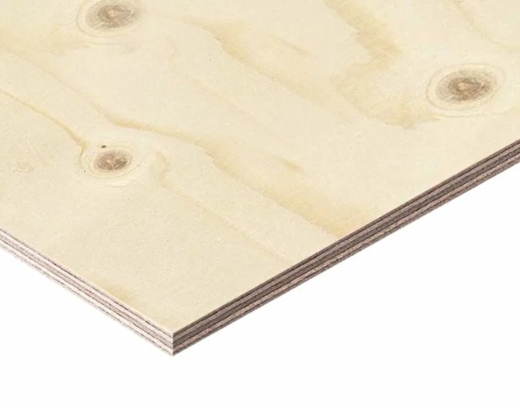 Фанера ФК 1525х1525х9мм, сорт 4/4