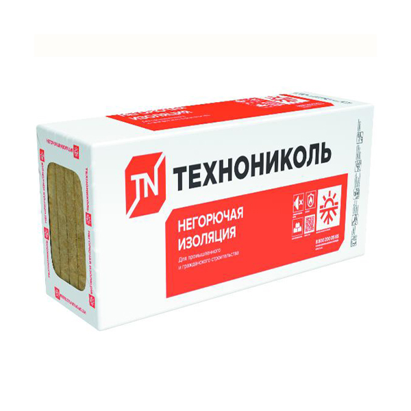 Утеплитель Технониколь ТехноБлок Стандарт 1200х600х50 мм, 8 шт/уп, 5,76 м²