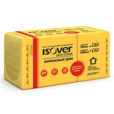 Изовер Каркасный Дом (1000*600*100) 4п/0,24м3/2,4м2