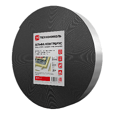 ТЕХНОНИКОЛЬ Лента уплотнительная самоклеящаяся АЛЬФА КОНТРБРУС 60 мм*30 м