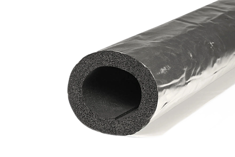 Трубка теплоизоляционная K-FLEX ECO Black IN CLAD 32х35 мм, вспененный каучук, 1 м (уп. 11 м)