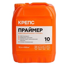 Крепс ПРАЙМЕР грунтовочный состав Зимняя серия 10л (50 шт)