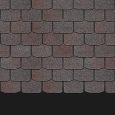 Гибкая черепица Docke PIE PREMIUM/ЦЮРИХ/ Изюм 3,1 кв.м