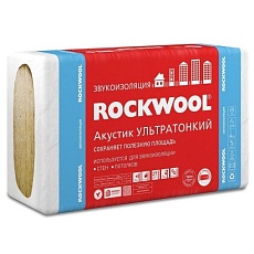 Rockwool Акустик Баттс (1000*600*100) 5п/0,3м3/3м2/20пач,под